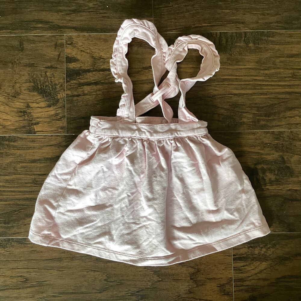Wonder Nation Pink Pinafore Suspender Skirt